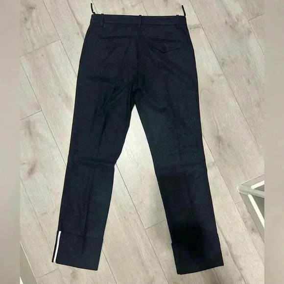 BNWT Zadig & Voltaire Pist Bi Straith  Wool-Blend Pants size M - Picture 5 of 9